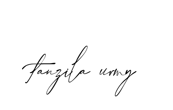 Tanzila-urmy signature