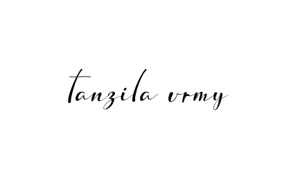 Tanzila-urmy signature