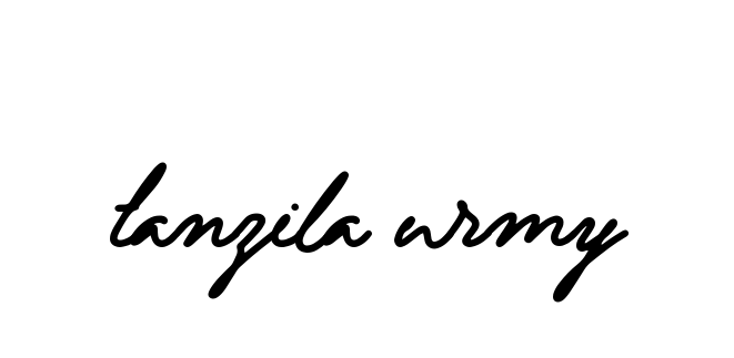 Tanzila-urmy signature