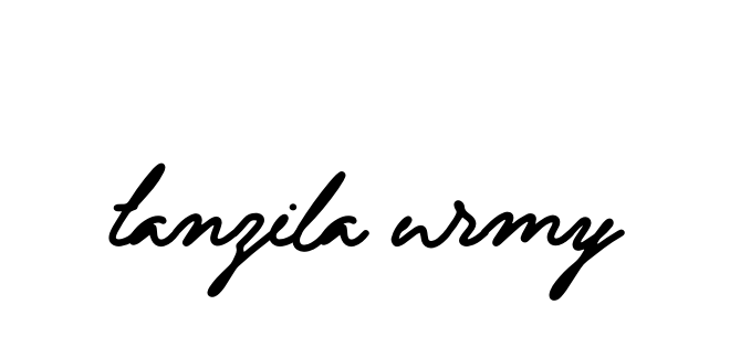 Tanzila-urmy signature