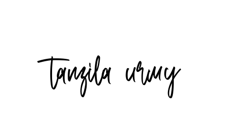 Tanzila-urmy signature
