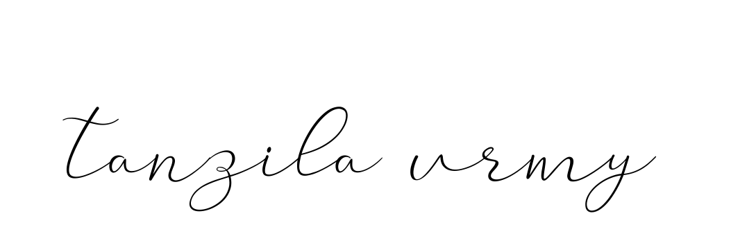 Tanzila-urmy signature