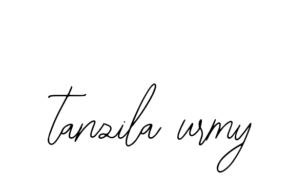 Tanzila-urmy signature