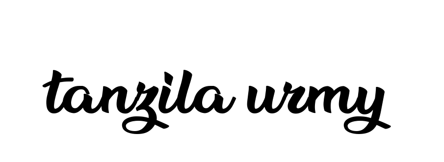 Tanzila-urmy signature