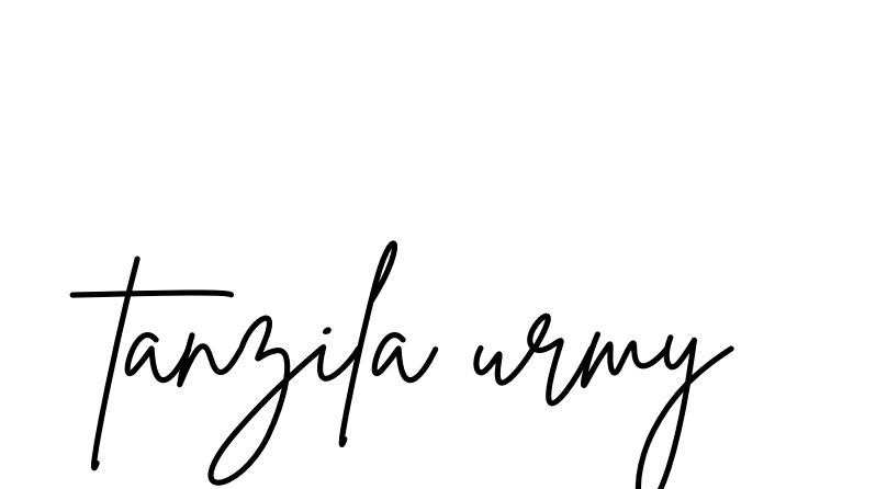 Tanzila-urmy signature