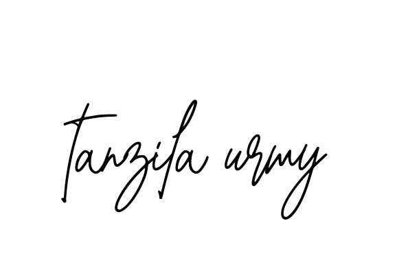 Tanzila-urmy signature