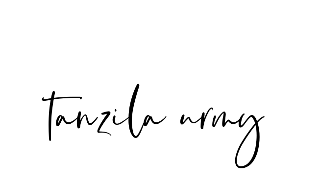 Tanzila-urmy signature