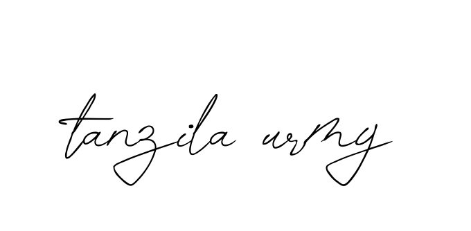 Tanzila-urmy signature
