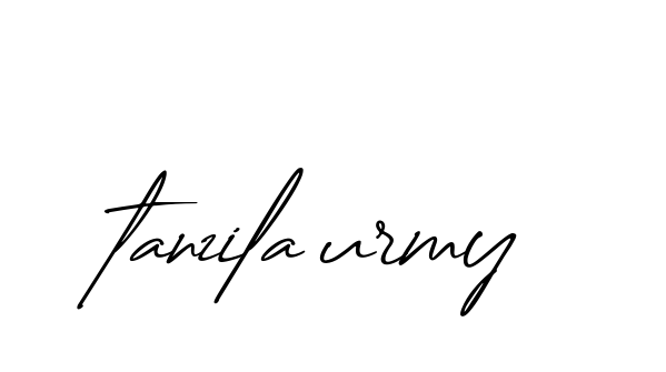 Tanzila-urmy signature