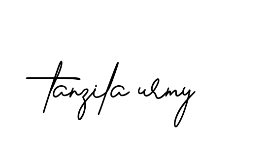 Tanzila-urmy signature