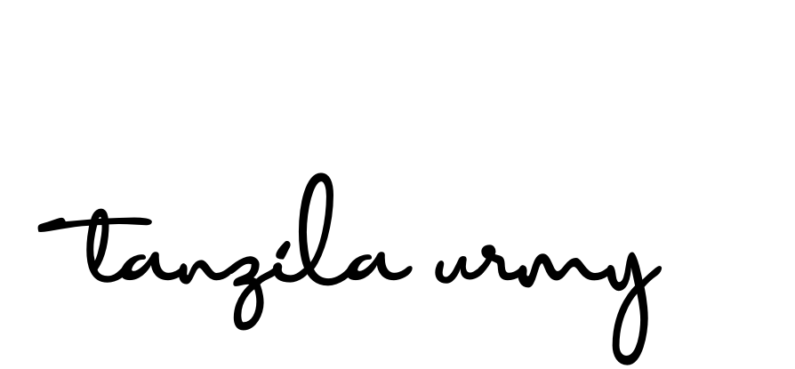 Tanzila-urmy signature