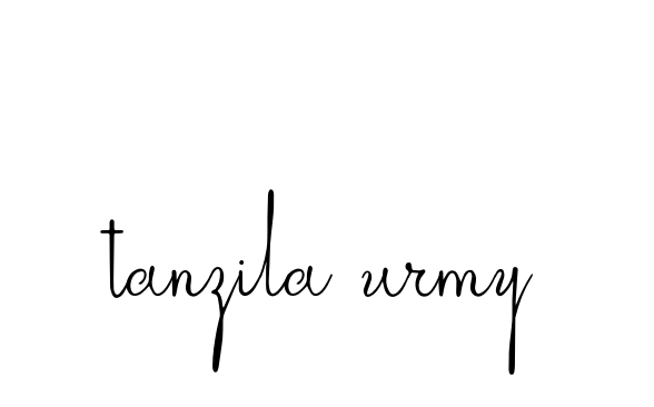 Tanzila-urmy signature