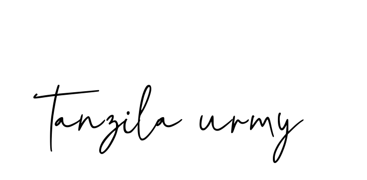 Tanzila-urmy signature