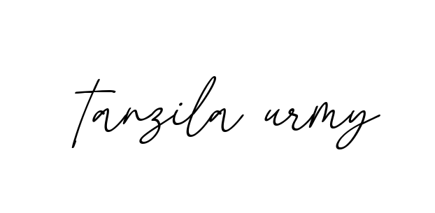 Tanzila-urmy signature