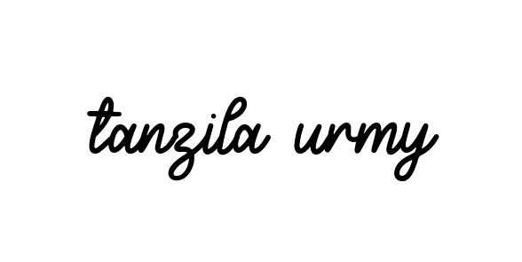 Tanzila-urmy signature