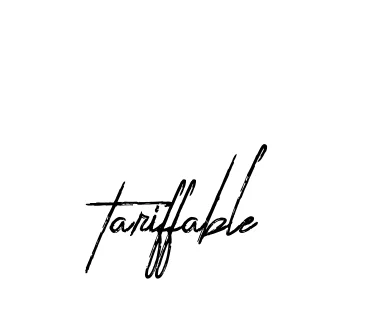 Handwritten Signature for Tariffable - Style 133 Online