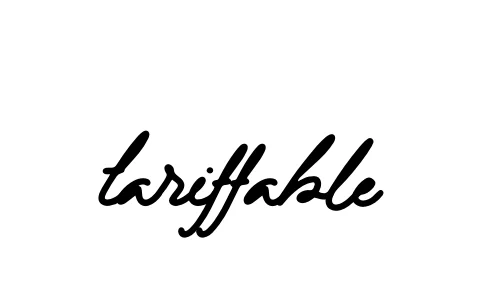 Handwritten Signature for Tariffable - Style 138 Online