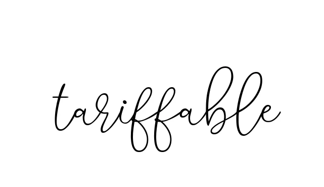 Handwritten Signature for Tariffable - Style 147 Online
