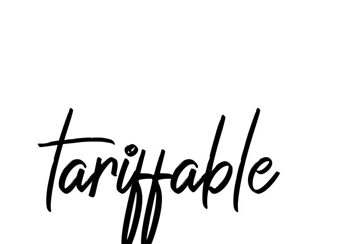 Handwritten Signature for Tariffable - Style 149 Online