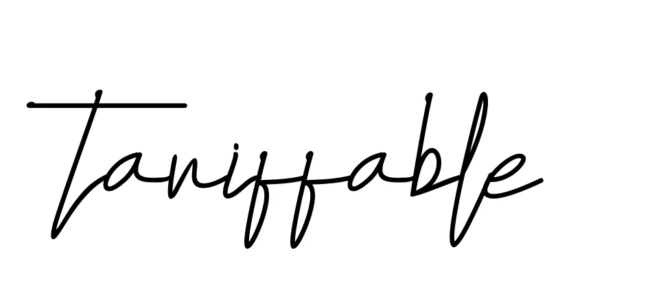 Handwritten Signature for Tariffable - Style 155 Online