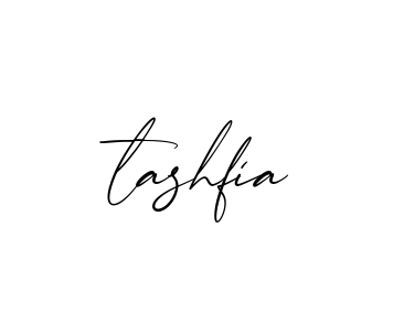 Tashfia signature