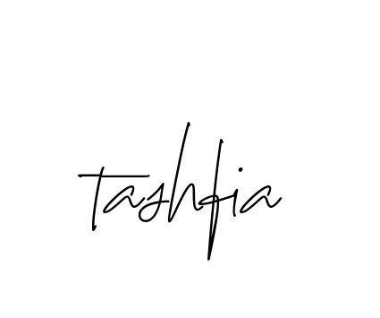 Tashfia signature