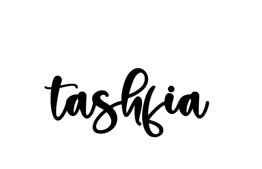 Tashfia signature