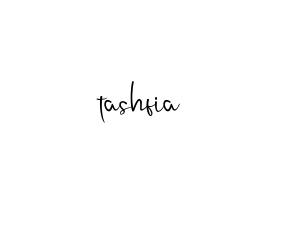 Tashfia signature