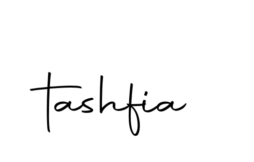 Tashfia signature