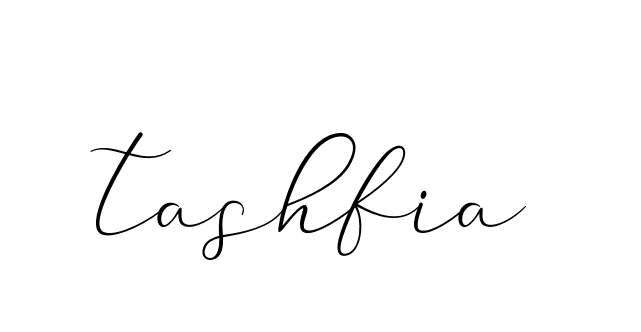 Tashfia signature
