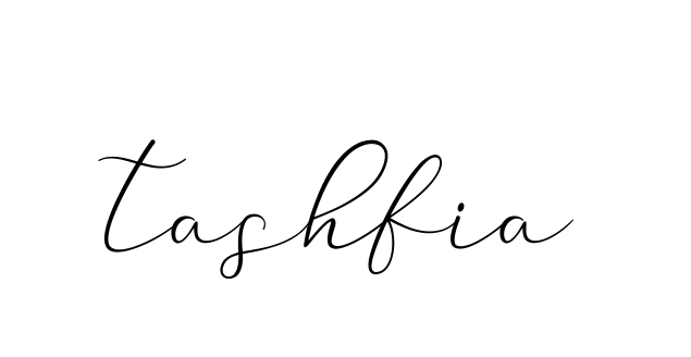 Tashfia signature