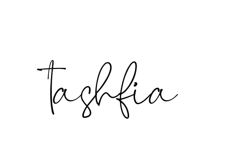 Tashfia signature