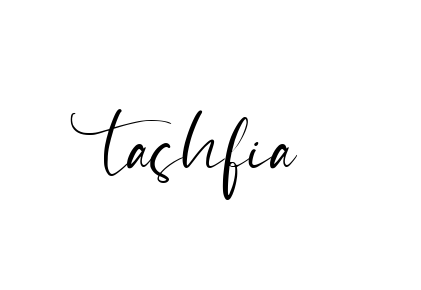 Tashfia signature