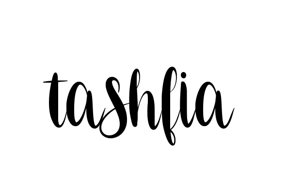 Tashfia signature