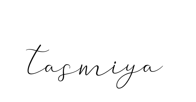 Tasmiya- signature