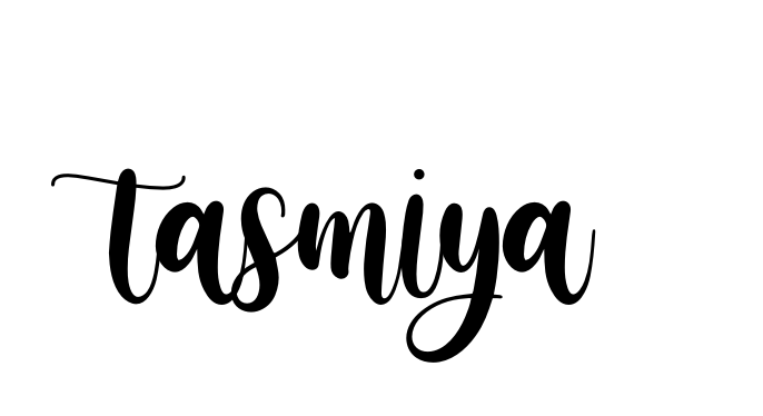 Tasmiya- signature