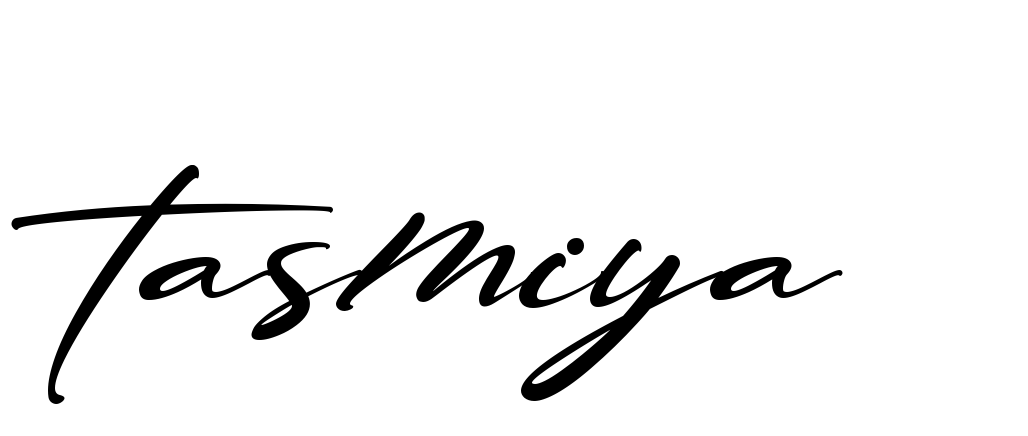 Tasmiya- signature