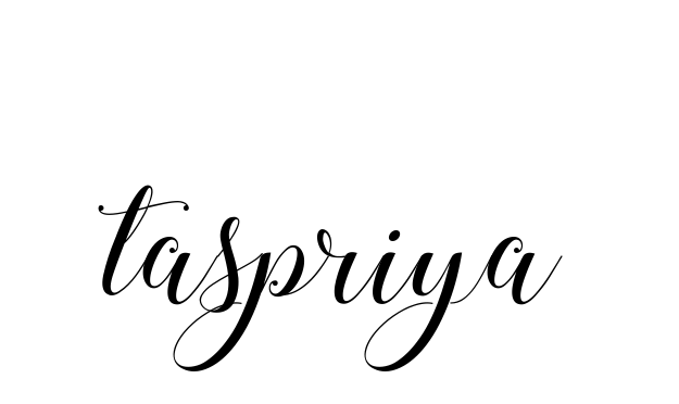 Handwritten Signature for Taspriya - Style 144 Online