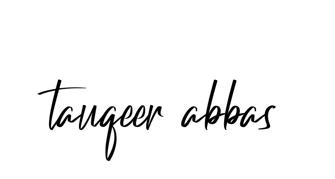 Tauqeer-abbas signature