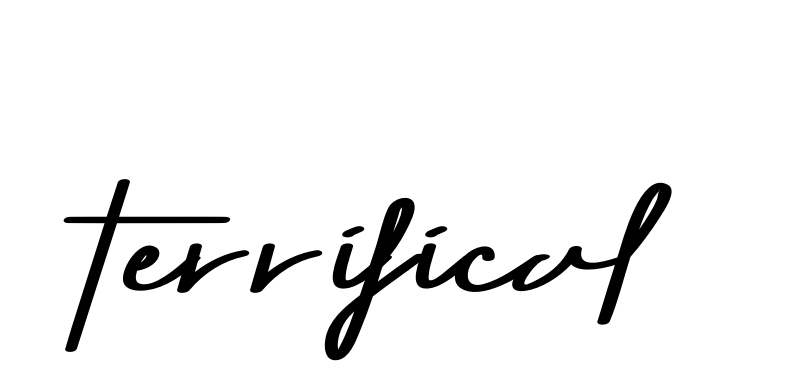 Handwritten Signature for Terrifical - Style 135 Online