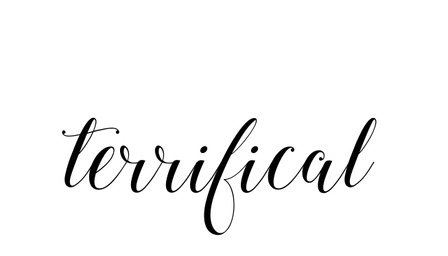 Handwritten Signature for Terrifical - Style 144 Online