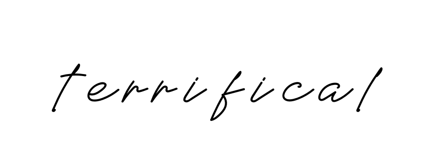 Handwritten Signature for Terrifical - Style 152 Online
