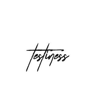 Handwritten Signature for Testiness - Style 133 Online