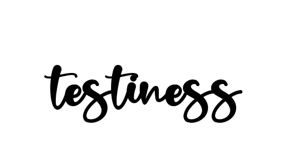 Handwritten Signature for Testiness - Style 136 Online