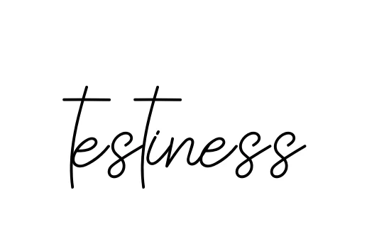 Handwritten Signature for Testiness - Style 145 Online