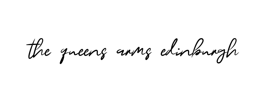 The-queens-arms-edinburgh signature