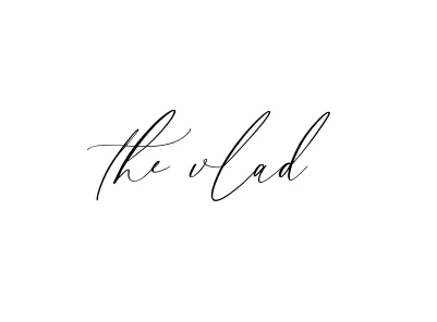 Handwritten Signature for The-vlad - Style 134 Online