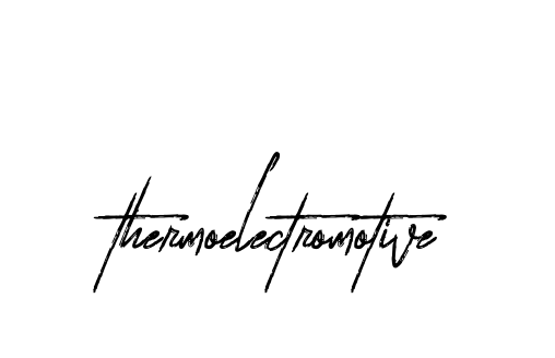 Handwritten Signature for Thermoelectromotive - Style 133 Online