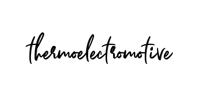 Handwritten Signature for Thermoelectromotive - Style 141 Online