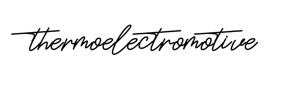 Handwritten Signature for Thermoelectromotive - Style 150 Online